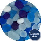 9127-CR-SG-P8 - Sea Glass - Swimming Pool Mix - Small Gravel - Craft Pack